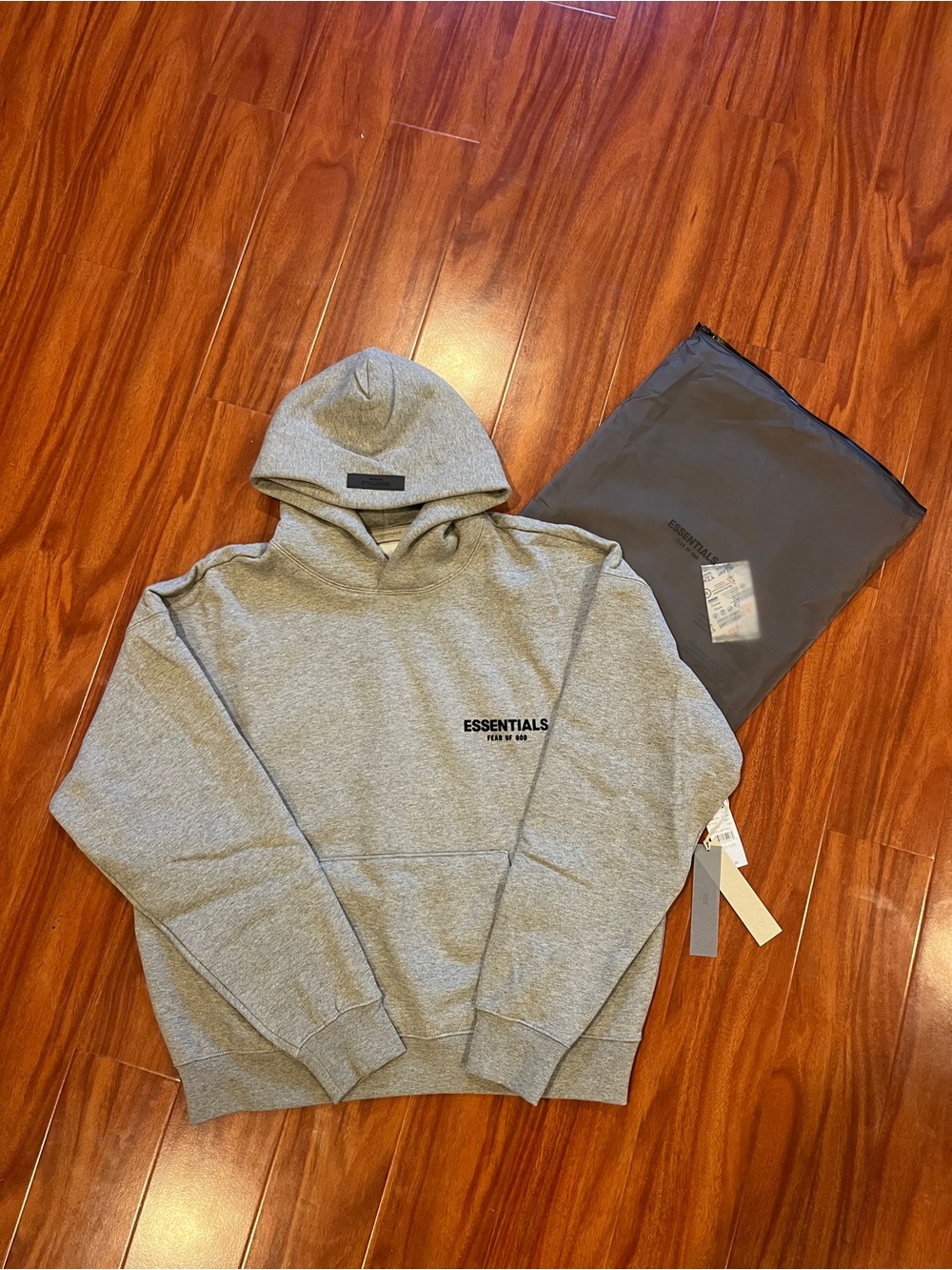 Men's Grey Pullover Hoodie
